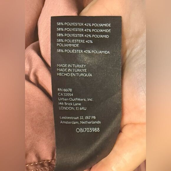 Anthropologie + Maeve Button-Front Taffeta Dress - Picture 6 of 6